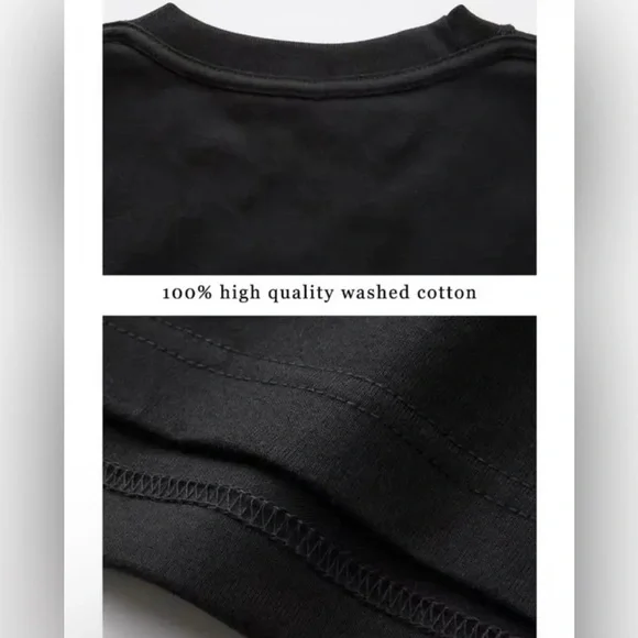 NEW Black Graphic Cotton Tee with Weenietrovert Print - Picture 2 of 2